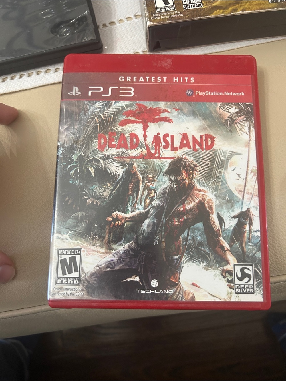 Sony PS3 Dead Island (red case)